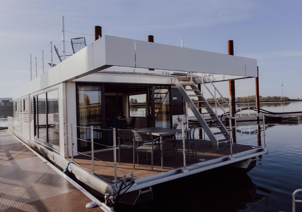 Hausboote Am Lankenauer Hoeft BRE Buitenkant foto