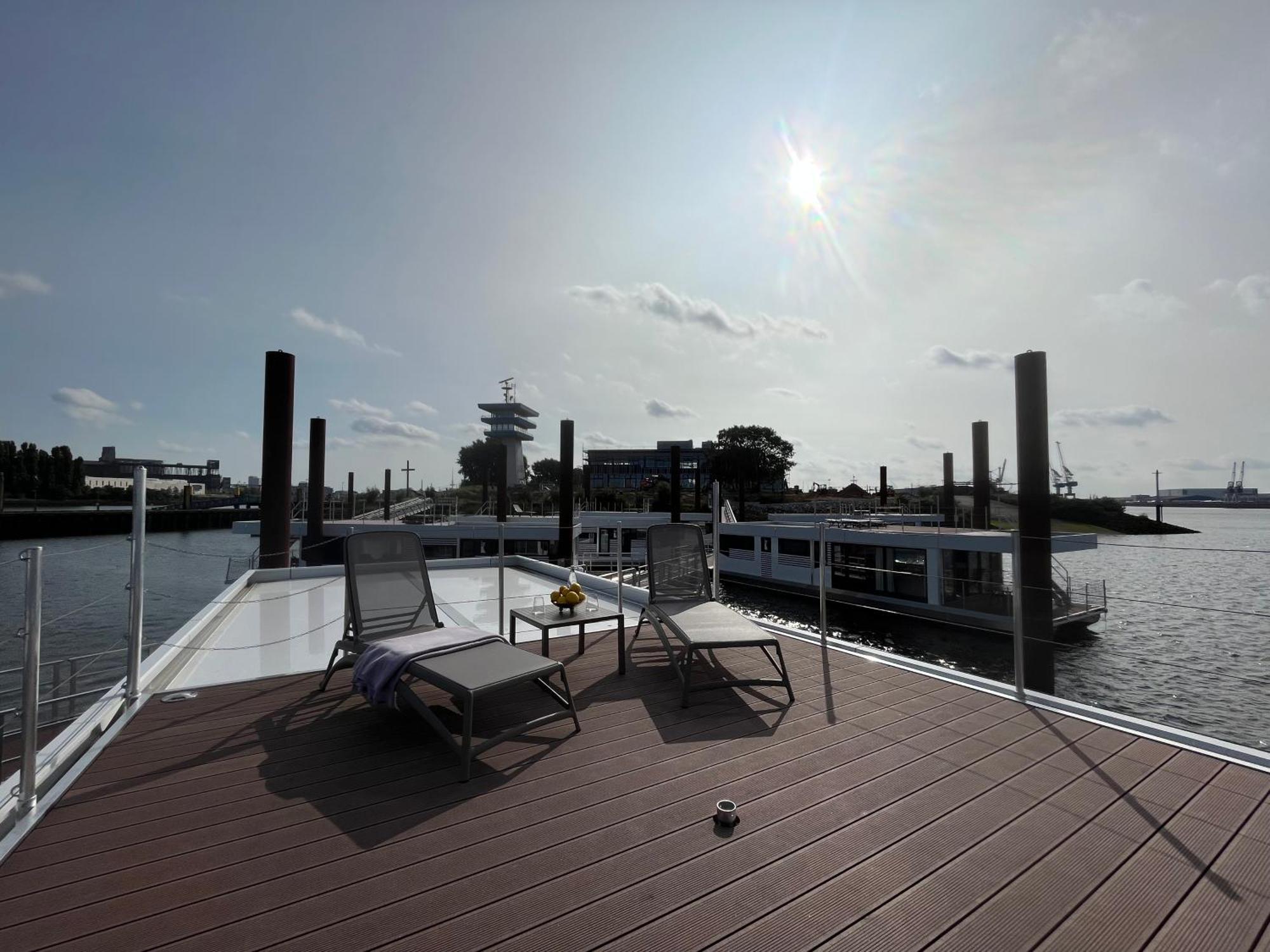 Hausboote Am Lankenauer Hoeft BRE Buitenkant foto
