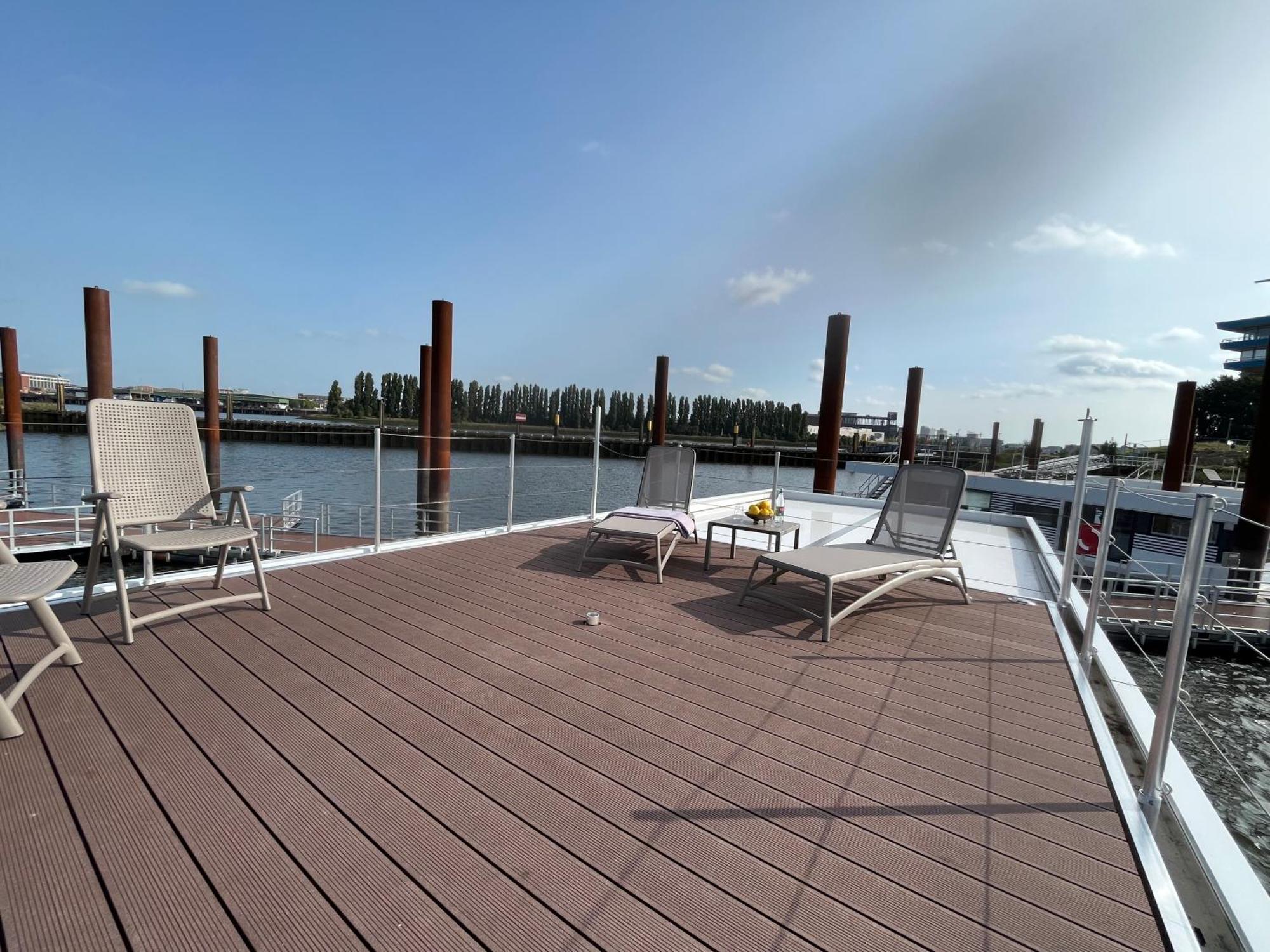 Hausboote Am Lankenauer Hoeft BRE Buitenkant foto